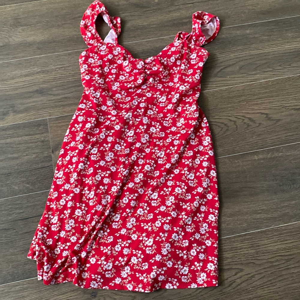 Red hollister dress
